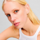 Pendientes de Gota Pavé de Signature  KARL LAGERFELD