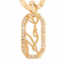 Pendientes de Gota Pavé de Signature  KARL LAGERFELD