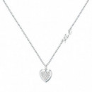 Collar con Colgante en Forma de Corazón  KARL LAGERFELD