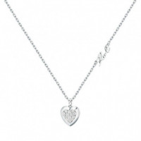 Collar con Colgante en Forma de Corazón  KARL LAGERFELD