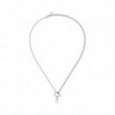 Collar con colgante de perla