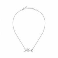 Collar de Colgante de Signature Pavé  KARL LAGERFELD