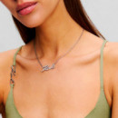 Collar de Colgante de Signature Pavé  KARL LAGERFELD