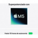 Portátil Apple MacBook Air 13" M5 16GB RAM 512GB SSD - Azul Cielo