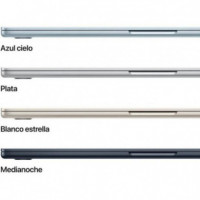 Apple Macbook Air 15.3" M5 16GB 1TB Ssd Medianoche  APPLE