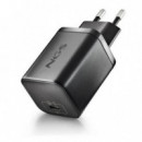 Cargador de Portátil NGS BUD GaN USB-C 65W con 5 Conectores y Cable USB-C 1.5M Negro