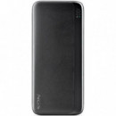 Powerbank NGS Quiz 10, 10000MAH, Carga Rápida 22.5W Usb-a/usb-c, Pantalla Led Negra