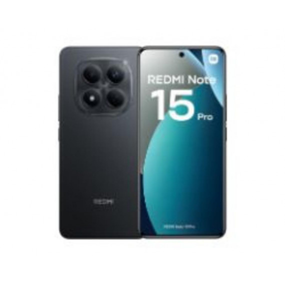 Smartphone XIAOMI Redmi Note 15 Pro 6.83" 12GB 512GB 4G Negro