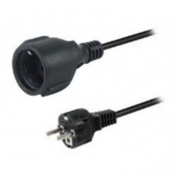 Cable de Alimentación EQUIP Schuko/m a Schuko/h 5M Negro (EQ112182)