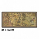 Alfombrilla XL mapa El señor de los anillos