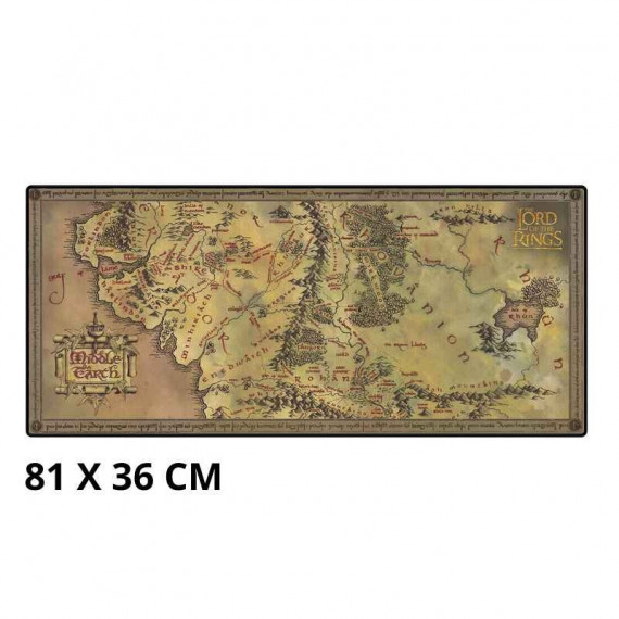 Alfombrilla XL mapa El señor de los anillos