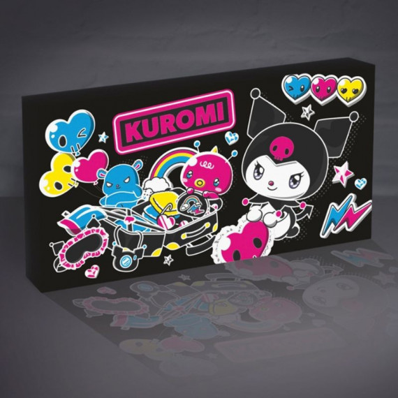 Lienzo luminoso Kuromi 15x30cm