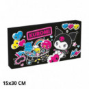 Lienzo luminoso Kuromi 15x30cm