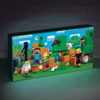 Lienzo Luminoso Minecraft 15X30CM  PALADONE