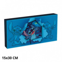 Lienzo Luminoso Stitch 15X30CM  PALADONE