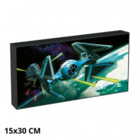 Lienzo Luminoso Star Wars 15X30CM  PALADONE
