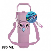 Botella de Viaje Angel Lilo & Stitch 880ML  PYRAMID