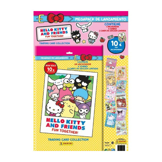 Álbum Hello Kitty and Friends 2026 Panini