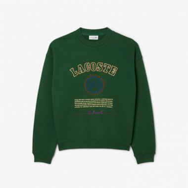 Sudadera Lacoste Heritage verde PB