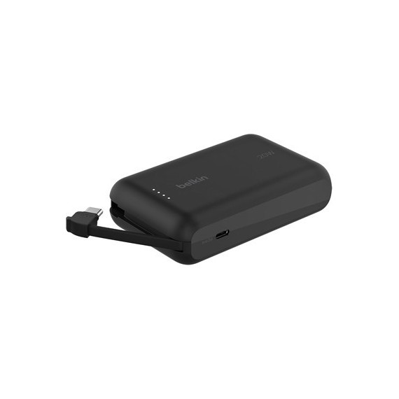 BELKIN Bateria Externa 10000Mah Con Cable TIpo BPB021hqBK Negro