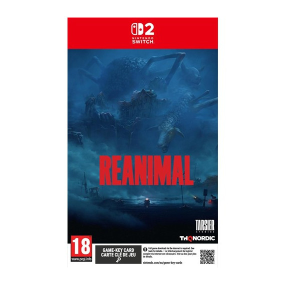 REANIMAL GAME KEY CARD NINTENDO SWITCH 2