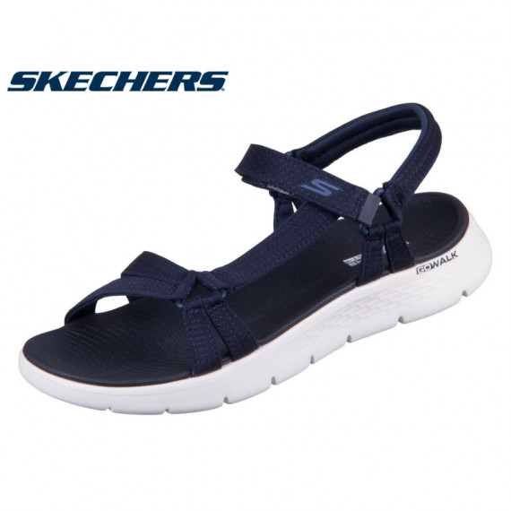 SKECHERS GO WALK FLEX SANDAL SUBLIME-NAVY