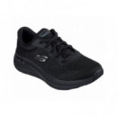 SKECHERS ARCH FIT 2.0 BIG LEAGUE BLACK