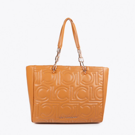 LOLA CASADEMUNT Shopper Acolchado Logotipada LF2504027-52