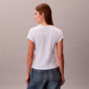 Camiseta slim con logo universitario