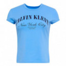 Camiseta slim con logo universitario