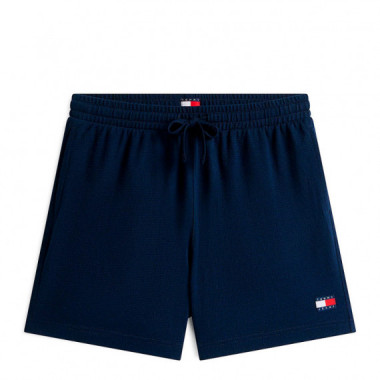 Pantal&oacute;n corto de ch&aacute;ndal con logo