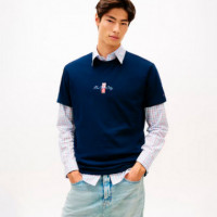 Camiseta Regular Sign Block  TOMMY HILFIGER