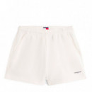 Shorts de chándal amplios en felpa con logo