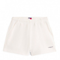 Shorts de Chándal Amplios en Felpa con Logo  TOMMY HILFIGER
