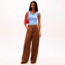 Camiseta sin mangas slim acanalada