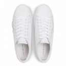 Zapatillas de Piel con Entresuela Distintiva  TOMMY HILFIGER