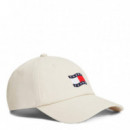 Gorra de béisbol en tejido de algodón