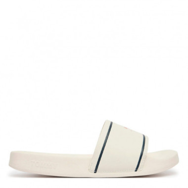 Chanclas anat&oacute;micas con logo