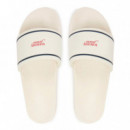 Chanclas anatómicas con logo