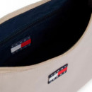 Bolso Essential con inscripción en bandolera