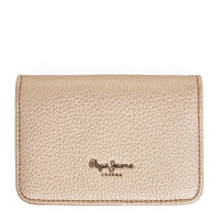 Cartera con logo en relieve