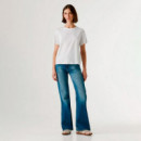 Camiseta strass logo