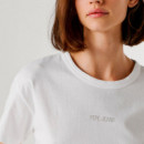 Camiseta strass logo