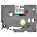 Cinta BROTHER P-touch Laminada Negro sobre Blanco 12MM 8M (TZE-231)