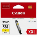CANON CARTUCHO TINTA CLI-581YXXL AMARILLO Nº 581XXL