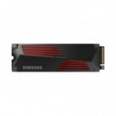 SAMSUNG DISCO DURO SSD M.2 NVME MZ-V9P1T0CW 990 PRO 1TB PCIE 4.0 NVME  con disipador de Calor/ Compatible con PS5 y PC