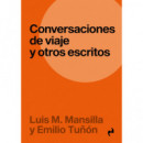 CONVERSACIONES DE VIAJE Y OTROS ESCRITOS NE