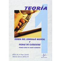 Teor�a del lenguaje musical y fichas de ejercicios, 1 grado elemental