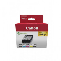 CANON CARTUCHO TINTA PACK PGI580BK /  CLI581CMYK