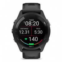 Garmin Forerunner 265 46mm GPS AMOLED Bisel Negro Correa Negro/Gris